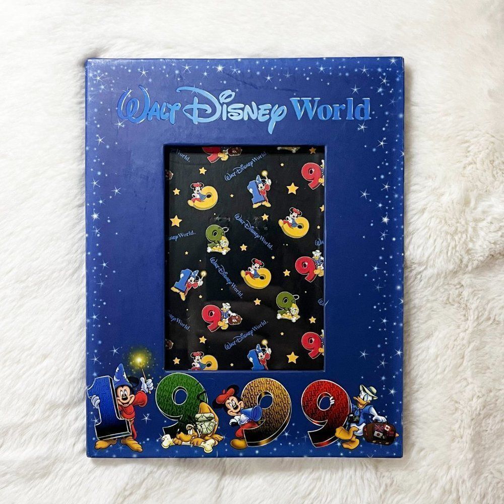 🔮 5/$25 Walt Disney World Mickey & Friends‎ 1999 Photo Frame